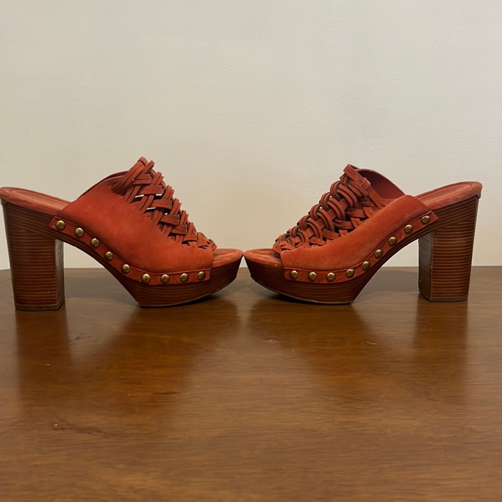 MICHAEL Michael Kors Braided Salmon Heel